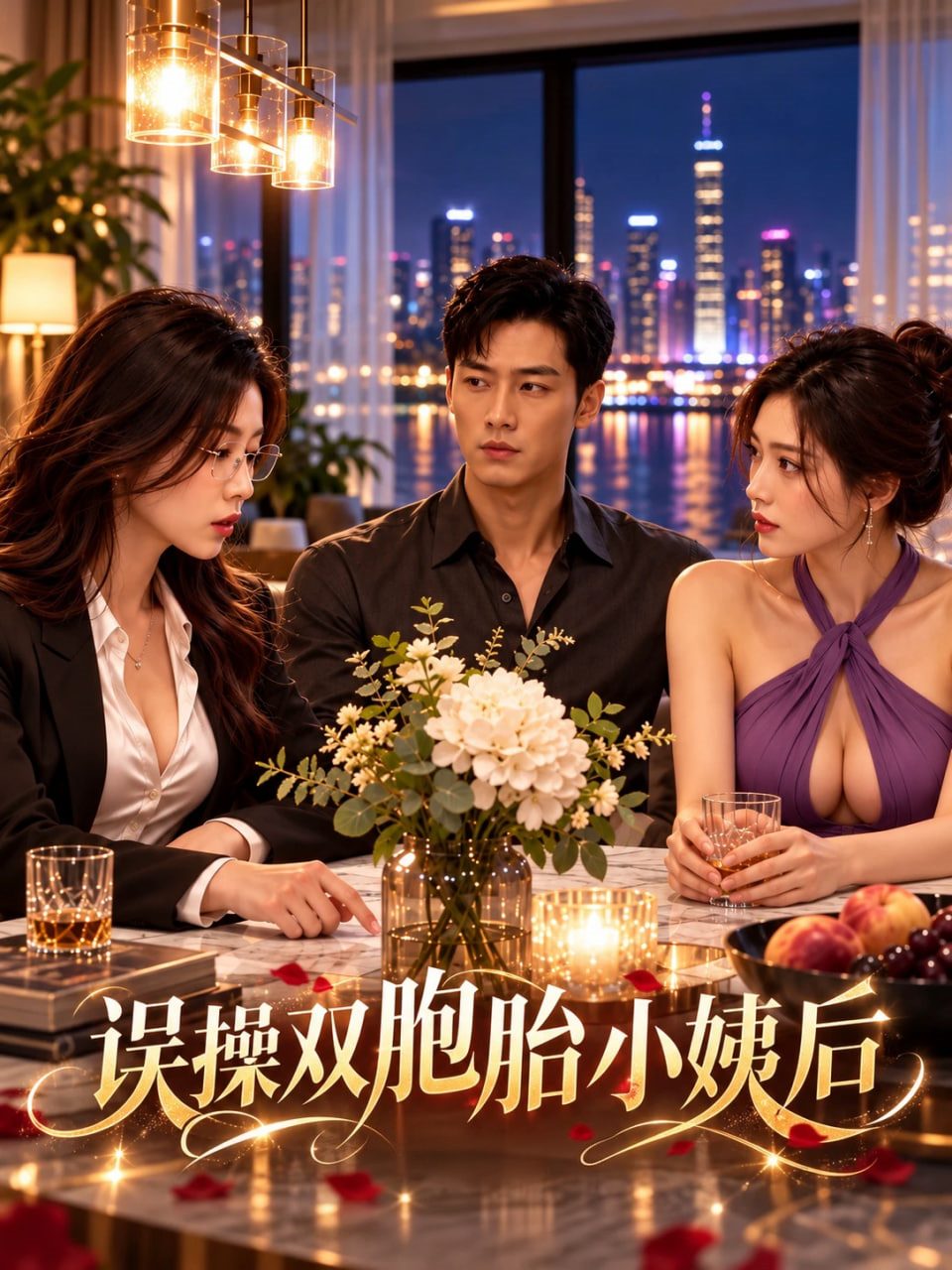 误操双胞胎小姨子后封面
