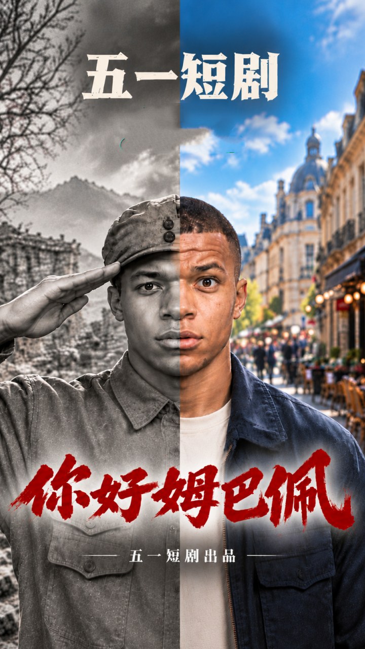 你好姆巴佩封面