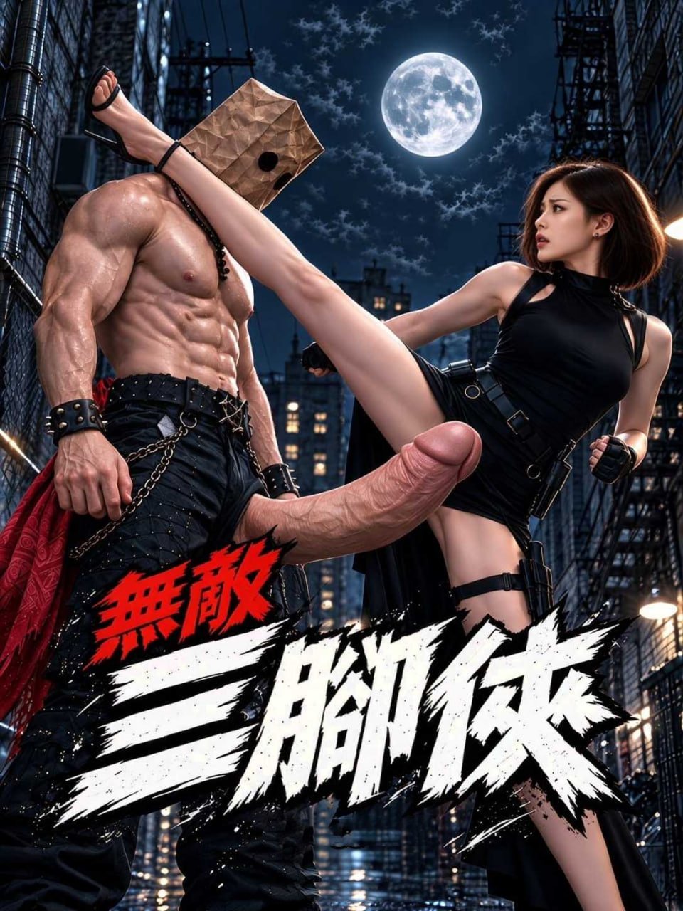 無敵三腳俠封面
